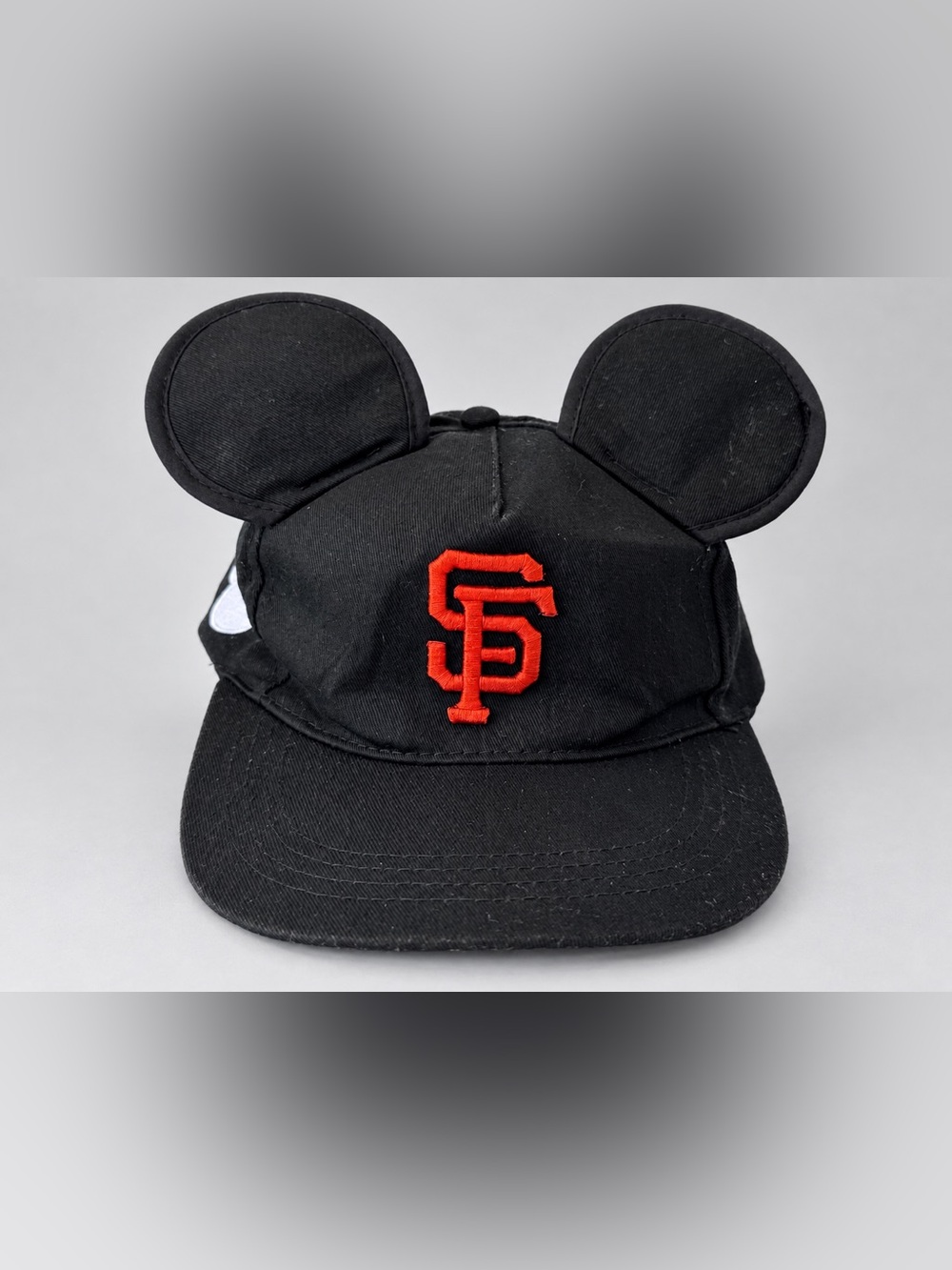 San Francisco SF Giants Mickey Mouse Ears Hat Disney Ghirardelli